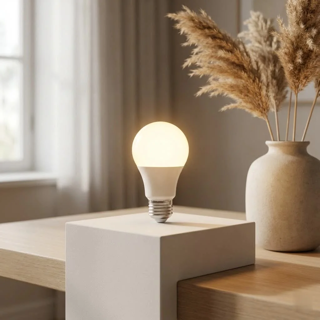 Roku Smart Bulb SE in a modern living room